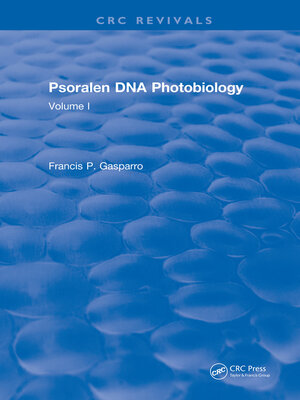 cover image of Psoralen Dna Photobiology